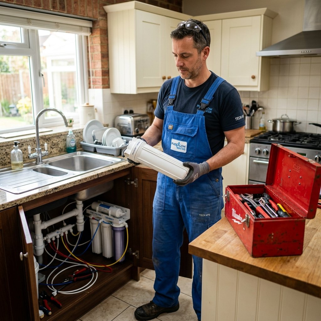 RO filter and membrane replacement